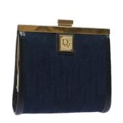 Dior Vintage Pre-owned Canvas plnbcker Blue, Dam