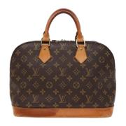 Louis Vuitton Vintage Pre-owned Canvas louis-vuitton-vskor Brown, Dam