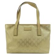 Gucci Vintage Pre-owned Laeder gucci-vskor Yellow, Dam