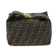 Fendi Vintage Pre-owned Canvas fendi-vskor Brown, Dam