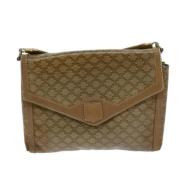 Celine Vintage Pre-owned Canvas celine-vskor Beige, Dam