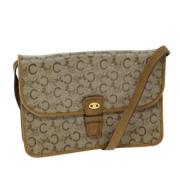 Celine Vintage Pre-owned Canvas celine-vskor Beige, Dam