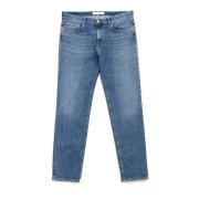 Jeanerica Slim-Fit 5 Pocket Jeans Blue, Herr