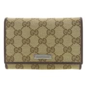 Gucci Vintage Pre-owned Canvas plnbcker Brown, Dam