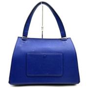 Celine Vintage Pre-owned Laeder celine-vskor Blue, Dam