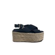 Marni Pre-owned Pre-owned Canvas sandaler Black, Dam