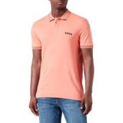 Boss Slim Fit Polo Shirt Orange, Herr