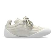 Alexander McQueen Sneakers Flexion Beige, Dam