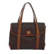 Celine Vintage Pre-owned Canvas celine-vskor Brown, Dam