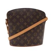 Louis Vuitton Vintage Pre-owned Canvas louis-vuitton-vskor Brown, Dam