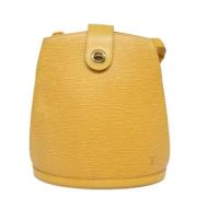 Louis Vuitton Vintage Pre-owned Laeder louis-vuitton-vskor Yellow, Dam