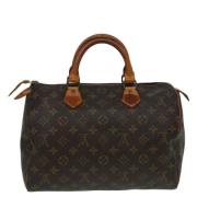 Louis Vuitton Vintage Pre-owned Canvas handvskor Brown, Dam