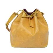 Louis Vuitton Vintage Pre-owned Laeder louis-vuitton-vskor Yellow, Dam