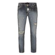 Philipp Plein Skinny Jeans Gray, Herr