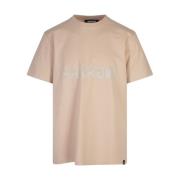 Barrow Graffiti Print Brun T-shirt Brown, Herr