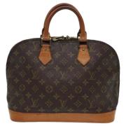 Louis Vuitton Vintage Pre-owned Canvas handvskor Brown, Dam