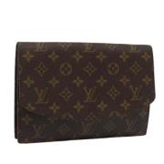 Louis Vuitton Vintage Pre-owned Canvas kuvertvskor Brown, Dam