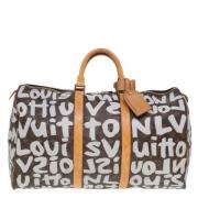 Louis Vuitton Vintage Pre-owned Canvas handvskor Brown, Dam