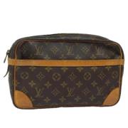 Louis Vuitton Vintage Pre-owned Canvas kuvertvskor Brown, Dam