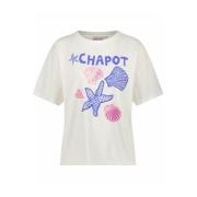 Fabienne Chapot Steve Star T-shirt White, Dam