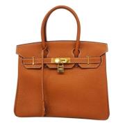 Hermès Vintage Pre-owned Laeder handvskor Brown, Dam