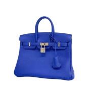 Hermès Vintage Pre-owned Laeder handvskor Blue, Dam