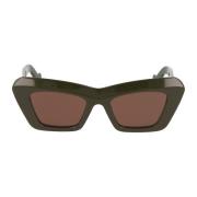 Loewe Stiliga solglasögon Lw40036I Green, Unisex