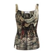 Vivienne Westwood Fototryck Ärmlös Topp Multicolor, Dam