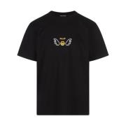 Barrow Grafiskt Tryck Svart T-shirt Black, Herr