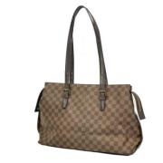 Louis Vuitton Vintage Pre-owned Canvas louis-vuitton-vskor Brown, Dam