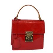 Louis Vuitton Vintage Pre-owned Laeder handvskor Red, Dam