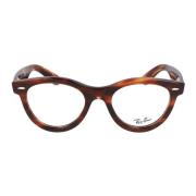 Ray-Ban Fyrkantig Ram Glasögon Brown, Unisex