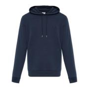 Woolrich Sweatshirt med logotyp Blue, Herr