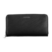 Calvin Klein Damplånbok Svart Rfid Dragkedja Stängning Black, Dam