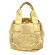 Chanel Vintage Pre-owned Mocka chanel-vskor Beige, Dam