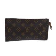 Louis Vuitton Vintage Pre-owned Canvas necessrer Brown, Dam