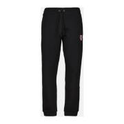 Moncler Hjärtlogo Joggingbyxor Black, Herr