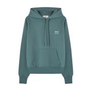 Ami Paris Stiliga Hoodie Sweaters Green, Herr