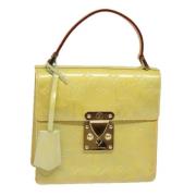 Louis Vuitton Vintage Pre-owned Laeder handvskor Yellow, Dam