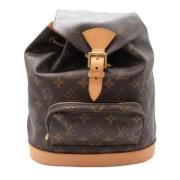 Louis Vuitton Vintage Pre-owned Canvas ryggsckar Brown, Dam