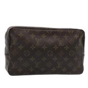 Louis Vuitton Vintage Pre-owned Canvas kuvertvskor Brown, Dam