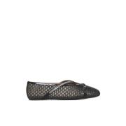 D'Accori Kristall Ballet Flats Black, Dam