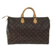 Louis Vuitton Vintage Pre-owned Canvas louis-vuitton-vskor Brown, Dam