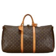 Louis Vuitton Vintage Pre-owned Laeder resvskor Brown, Unisex