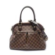 Louis Vuitton Vintage Pre-owned Canvas louis-vuitton-vskor Brown, Dam