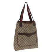 Gucci Vintage Pre-owned Laeder gucci-vskor Beige, Dam