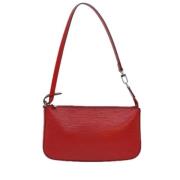 Louis Vuitton Vintage Pre-owned Laeder louis-vuitton-vskor Red, Dam