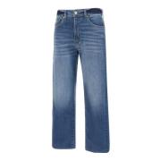 7 For All Mankind Heritage Denim Jeans Blå Blixt Rak Passform Blue, Da...