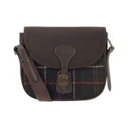 Barbour Tartan Crossbody Väska Brown, Dam