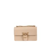 Pinko Damväska Kollektion Beige, Dam